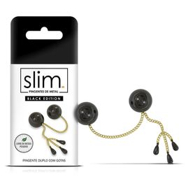 Pingente Duplo com Gotas Ø2,4 cm Linha Slim Sexy Fantasy