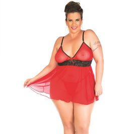 Camisola Assanhada Plus Size Pimenta Sexy