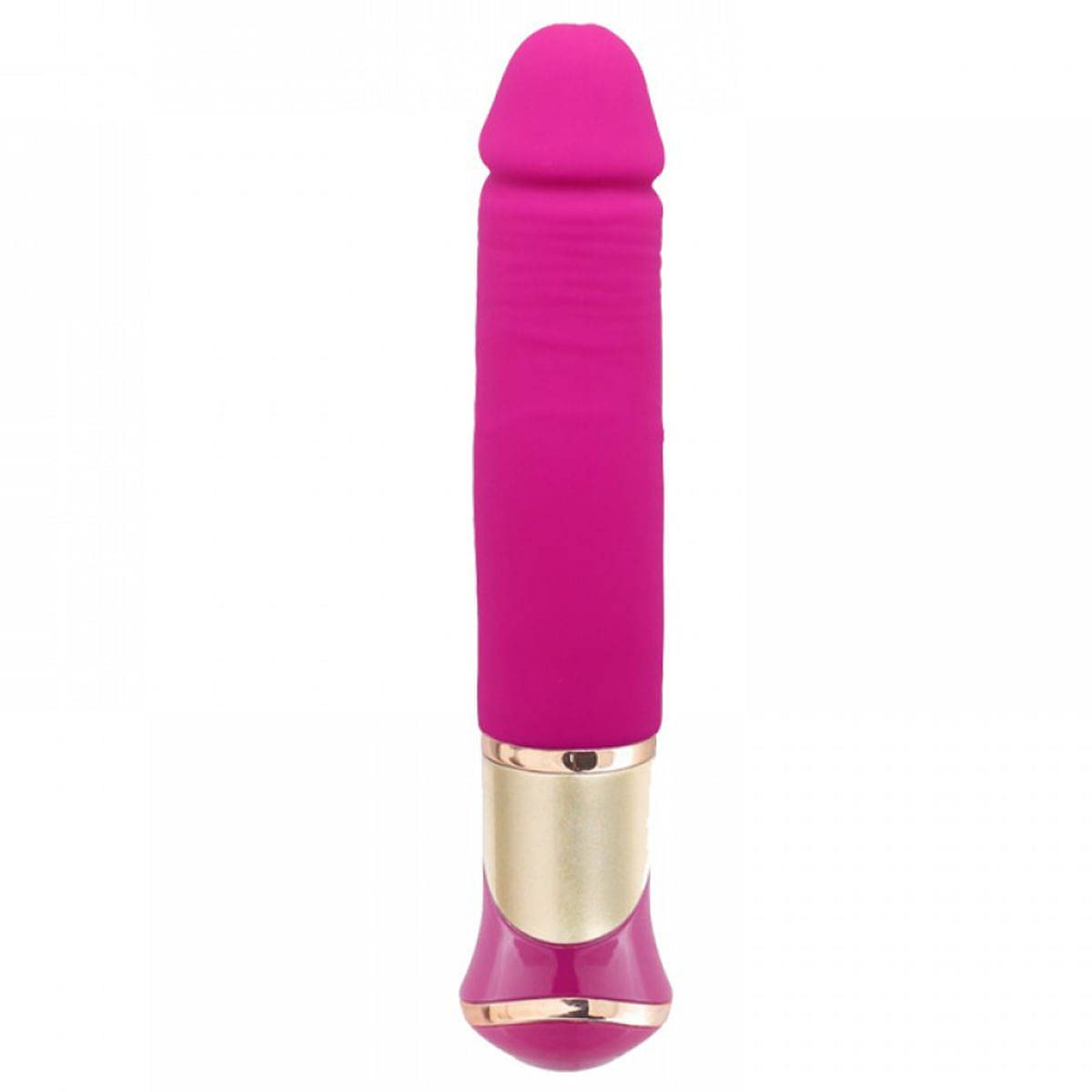 Vibrador Rotativo Recarregável Formato Pênis com 10 Modos de Vibração e Rotação Miss Collection Vibrador Rotativo Recarregável Formato Pênis com 10 Modos de Vibração e Rotação Miss Collection