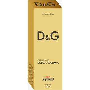 Deo Colônia Perfume Dolce Gabanna Inspirados em Grandes Marcas 60ml Apinil