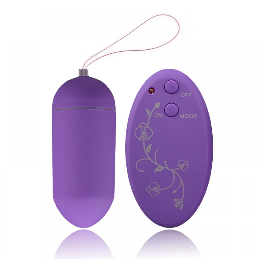 Vibrador Bullet Cápsula Sem Fio com 10 Funções de Vibração e Pulsação Miss Collection