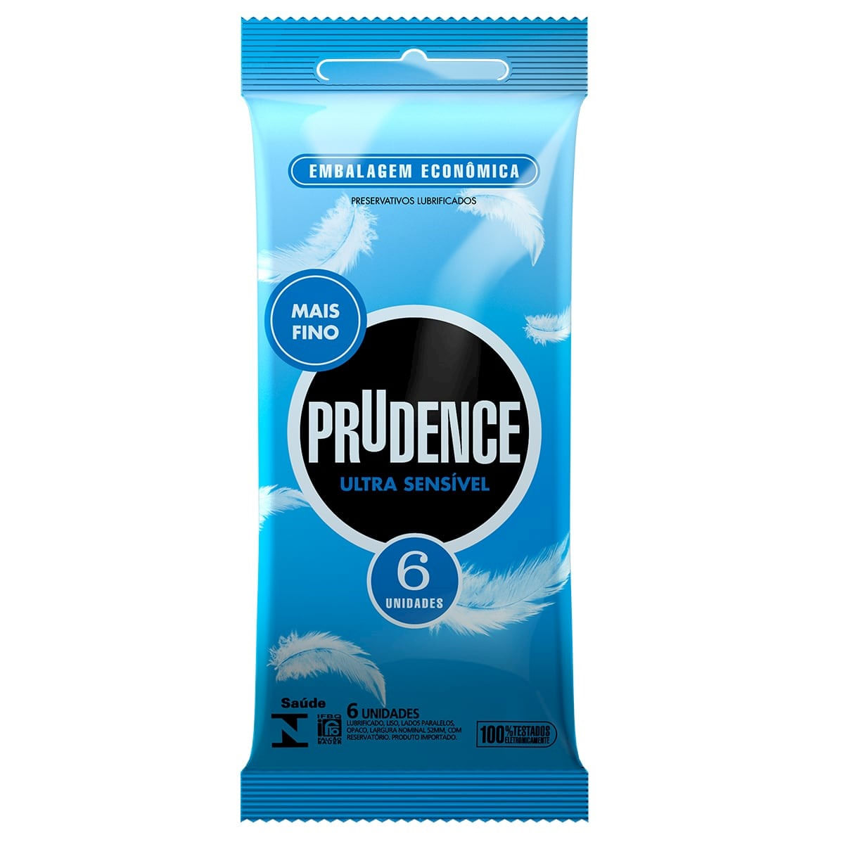 Preservativos Ultra Sensível 6 uni Prudence - Miess