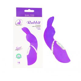 Estimulador de Clitóris em Silicone Solf Touch Formato Coelho com 7 tipos de vibrações Vip Mix