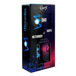 Duo Retarden e Ninfa Gel Retardante e Gel Adstringente Feminina 25ml Garji