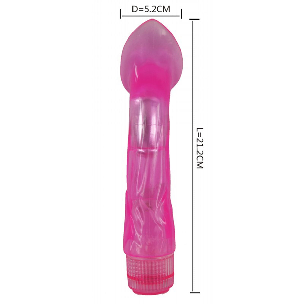 Estimulador com Sucção Vaginal e Vibrador Multi Velocidades