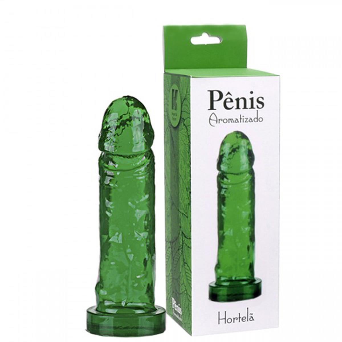 Pênis Maciço Aromatizado 17 X 4cm Ktoy - MelHot