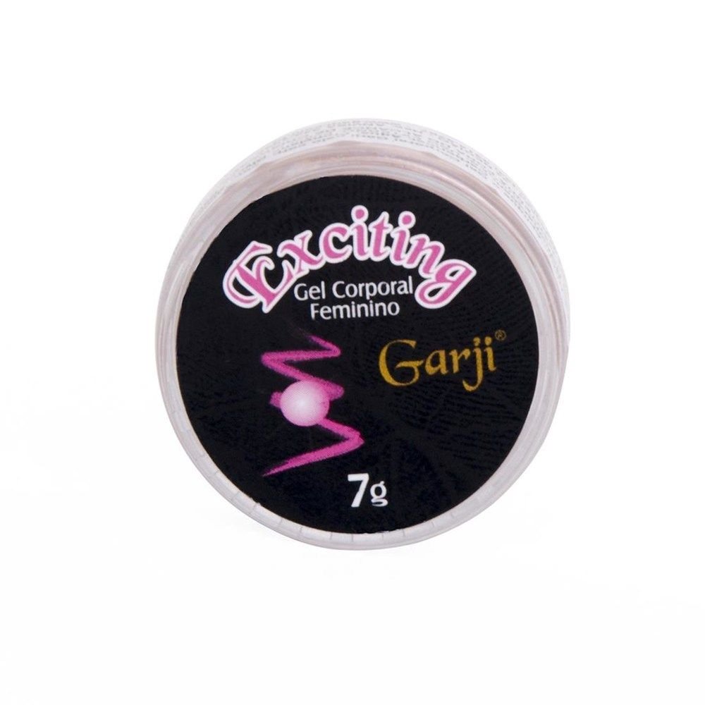 Exciting Gel Corporal Feminino 7g Garji Exciting Gel Corporal Feminino 7g Garji