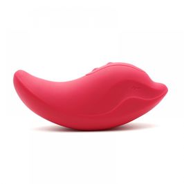 Heidi Vibrador Ponto G em Formato Golfinho com 5 Modos de Vibração Kiss Toy Young