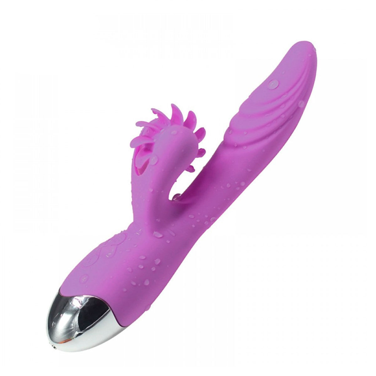 Sex Massager High Water G-Spot Vibrador com Estimulador Clitoriano Multi Velocidades Miss Collection Sex Massager High Water G-Spot Vibrador com Estimulador Clitoriano Multi Velocidades Miss Collection