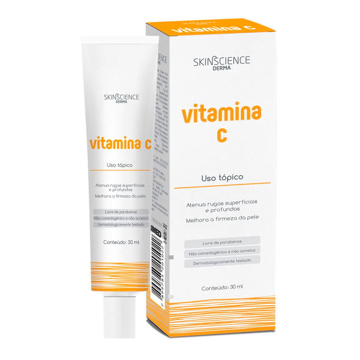 Vitamina C Creme Anti-Idade com Tecnologia de Encapsulamento 30ml Skincience Derma Cimed