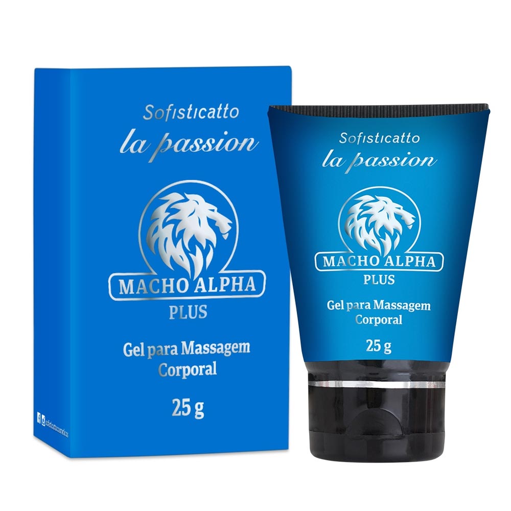 Macho Alpha Plus Gel Retardante Masculino 25g Sofisticatto