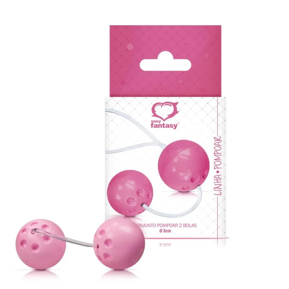 Conjunto De Pompoar com 2 Bolas Sexy Fantasy Conjunto De Pompoar com 2 Bolas Sexy Fantasy