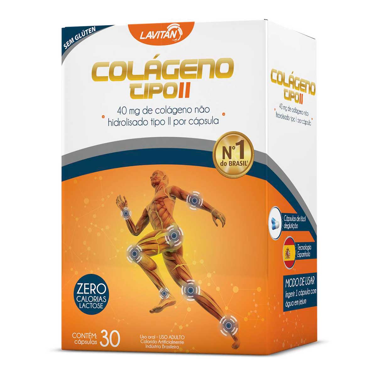 Lavitan Colágeno Tipo II com Tecnologia Espanhola 30 Cápsulas Cimed Lavitan Colágeno Tipo II com Tecnologia Espanhola 30 Cápsulas Cimed