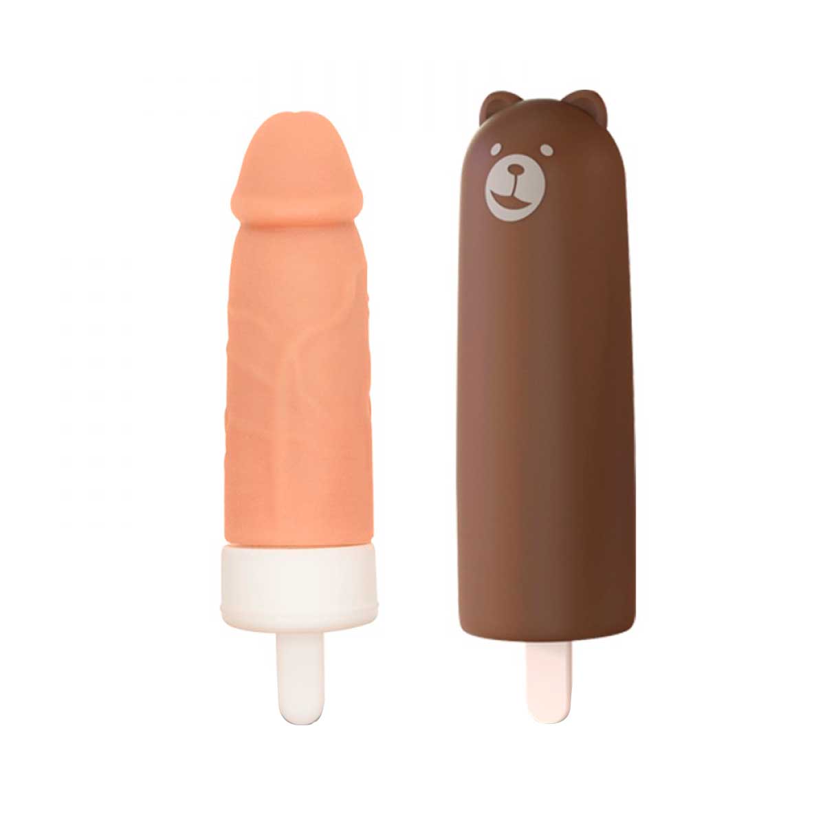 Mr Ted Pênis Realístico com Veias Salientes e Capa Protetora 10 Modos de Vibração Kiss Toy Young Mr Ted Pênis Realístico com Veias Salientes e Capa Protetora 10 Modos de Vibração Kiss Toy Young