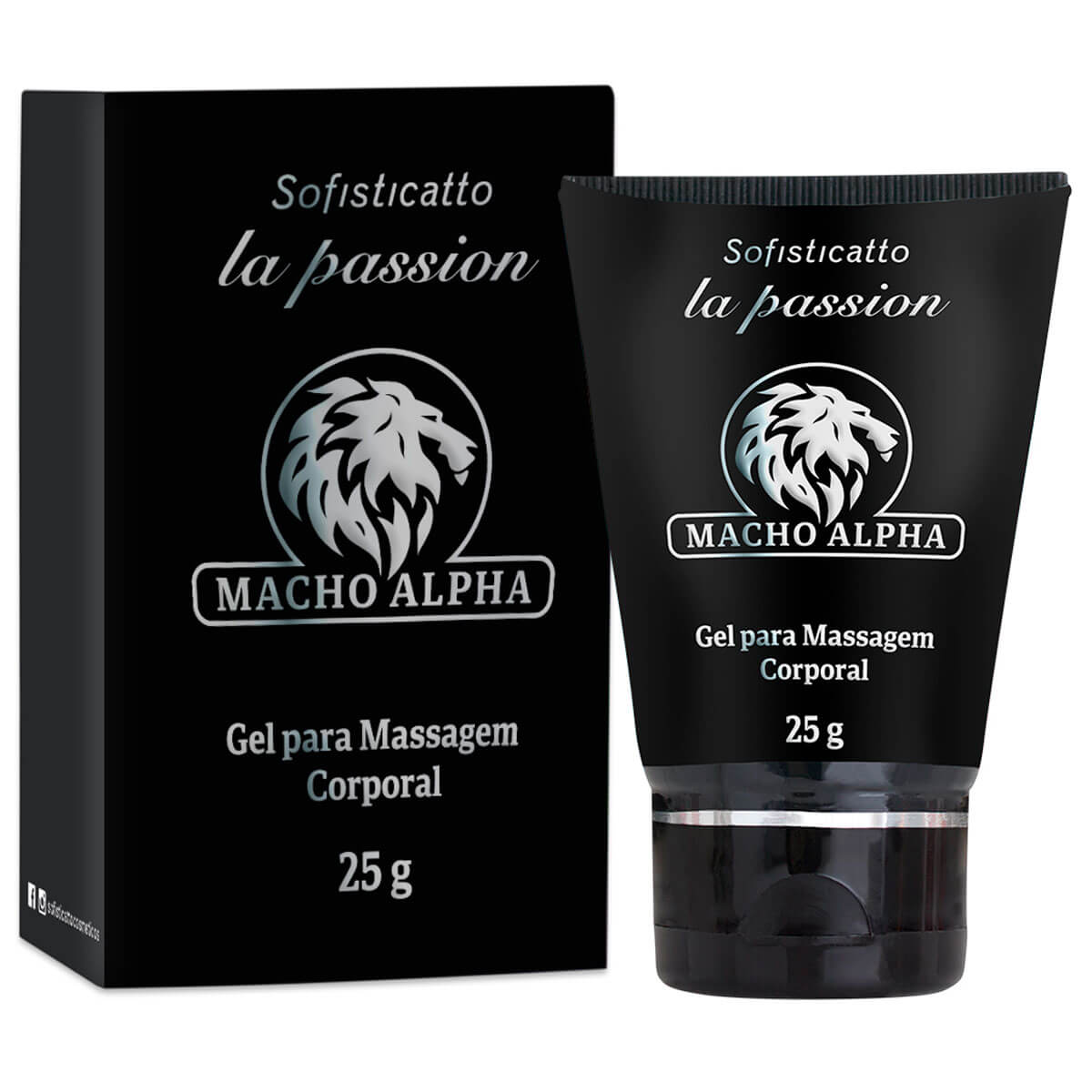 Macho Alpha Gel Sensação de Aumento Peniano 25g Sofisticatto