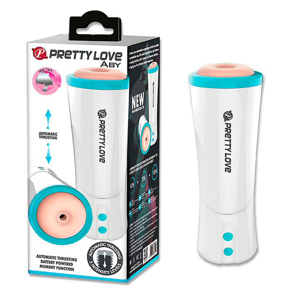 Pretty Love Aby Masturbador Lanterna Formato de Ânus 24,6x9 cm Miss Collection Pretty Love Aby Masturbador Lanterna Formato de Ânus 24,6x9 cm Miss Collection