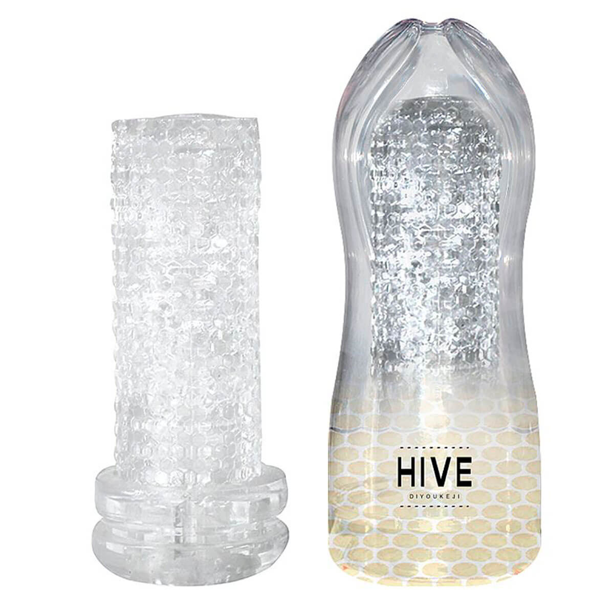 Hive Masturbador Lanterna Masculino Formato de Vagina 18x7 cm Miss Collection