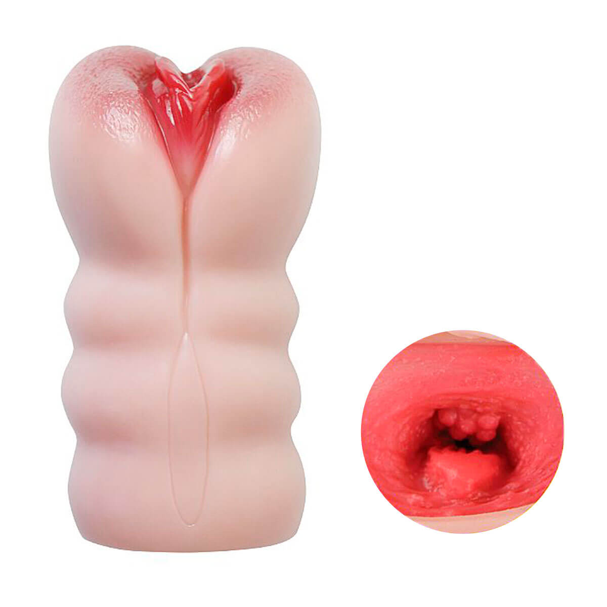 Mature Girl Masturbador Realístico em Formato de Vagina em Cyberskin Miss Collection