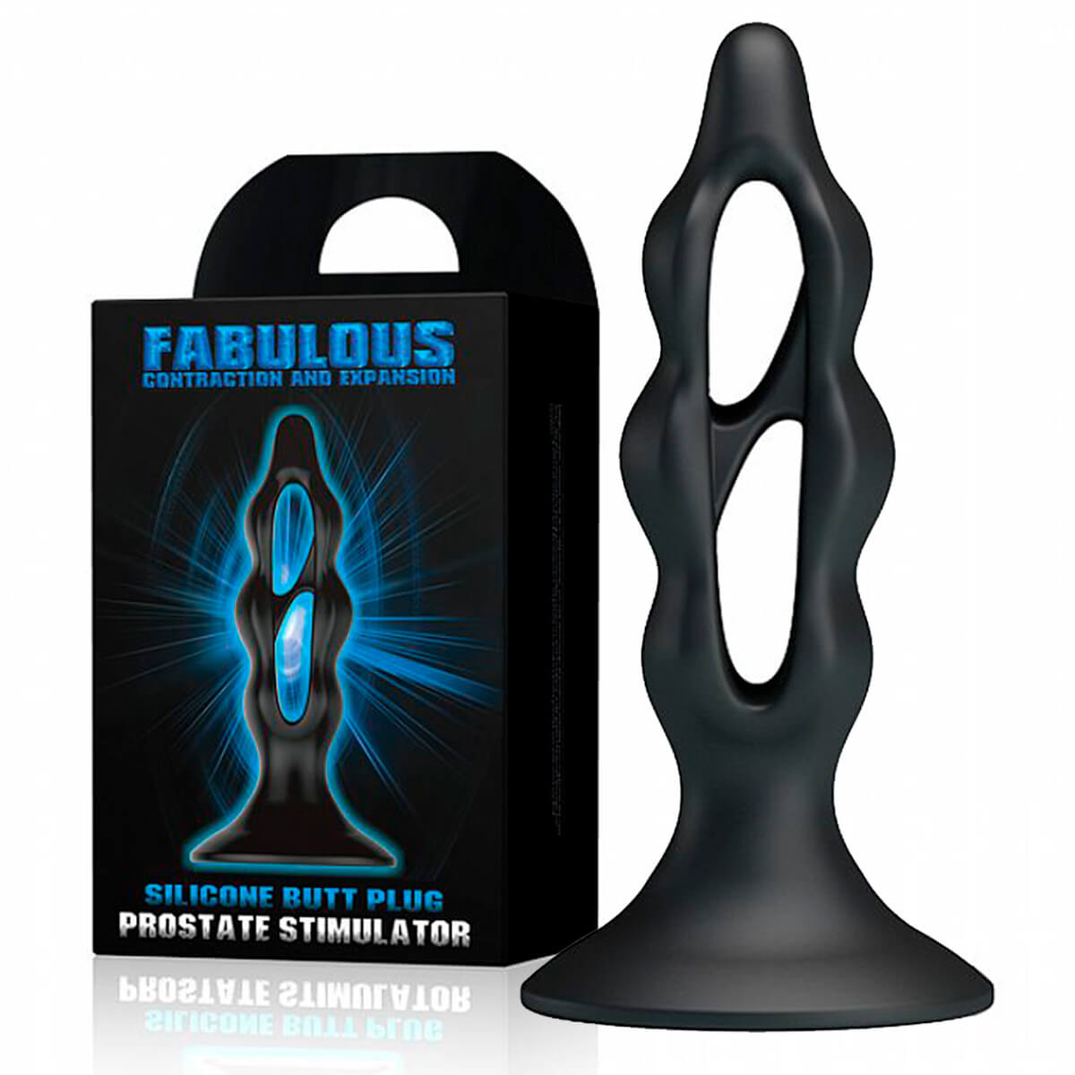 Fabulous Plug Anal Estimulador de Próstata 12,2x3,4cm Miss Collection