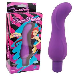 Slender Pleasure Vibe Vibrador Ponto G em Silicone Miss Collection