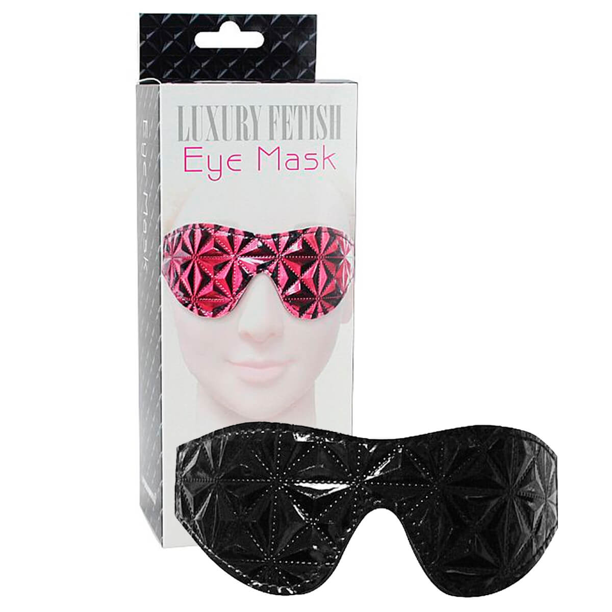 Luxury Fetish Venda para os Olhos em Couro Ecológico e Vinil Sexy Import Luxury Fetish Venda para os Olhos em Couro Ecológico e Vinil Sexy Import