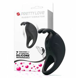 Pretty Love Anel Peniano Rabbit com 7 Modos de Vibração Sexy Import