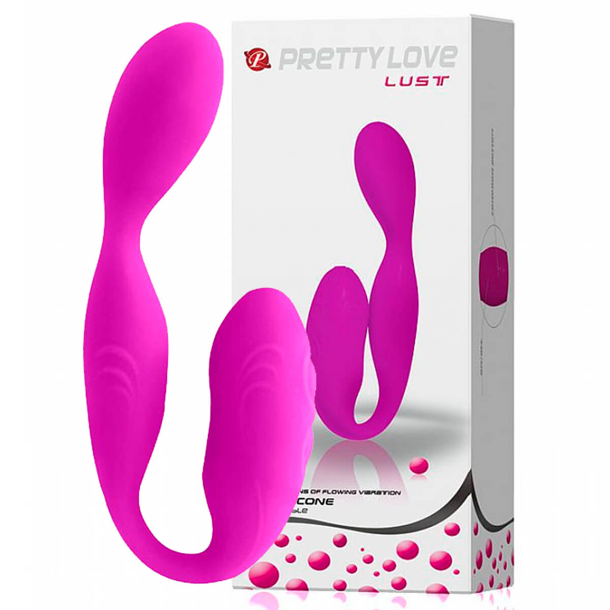 Pretty Love Lust Vibrador para Casal com 30 Vibrações Ultra Potentes Miss Collection