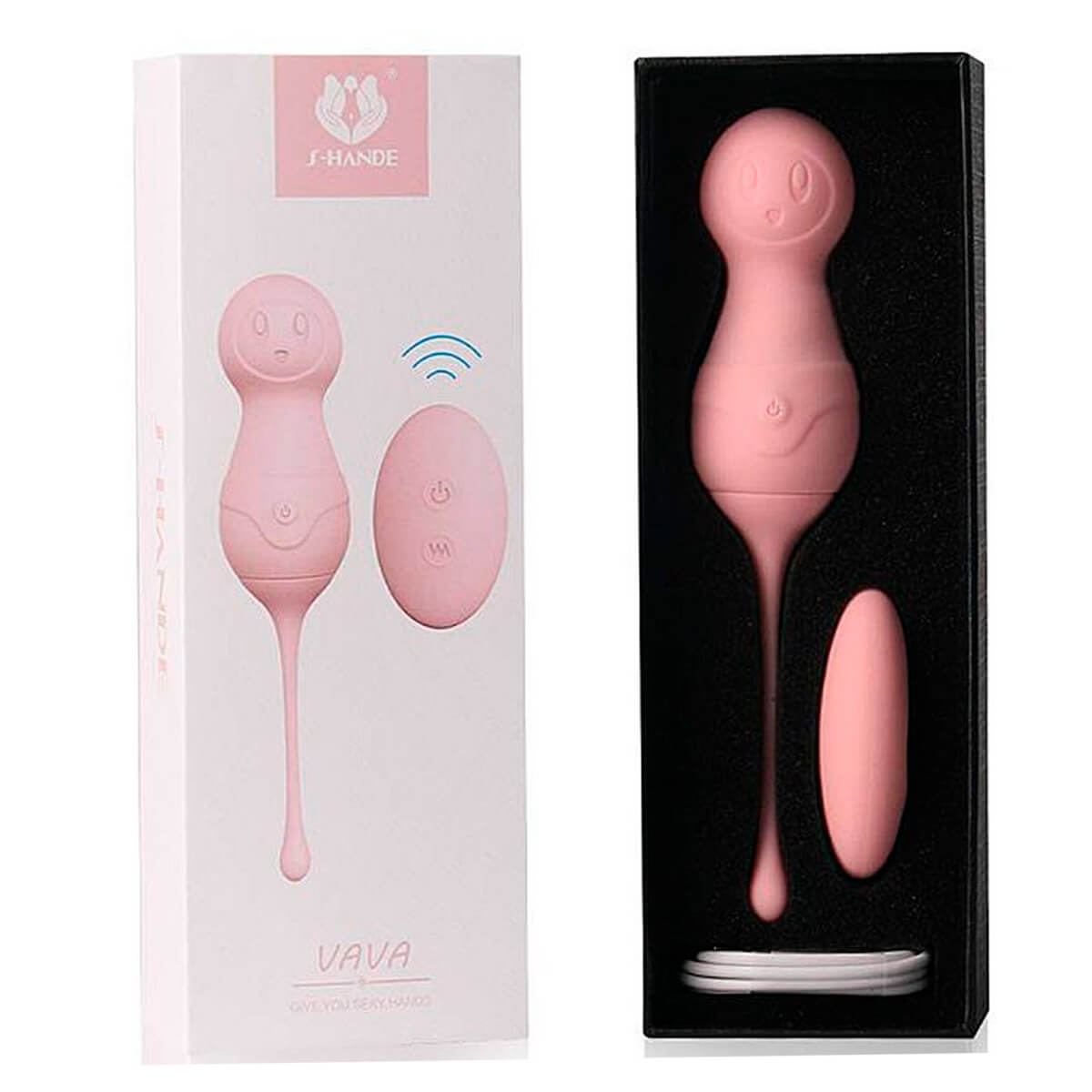 S-Hande Vava Cápsula Vibratória para Pompoar com Pulsação Miss Collection S-Hande Vava Cápsula Vibratória para Pompoar com Pulsação Miss Collection