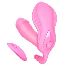 Dibe Angelina Massageador com Estimulador de Ponto G com 7 Vibrações Sexy Import