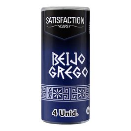 Iesball Beijo Grego Cápsula com Óleo Beijável para Massagem Corporal com 4 unid Satisfaction Caps