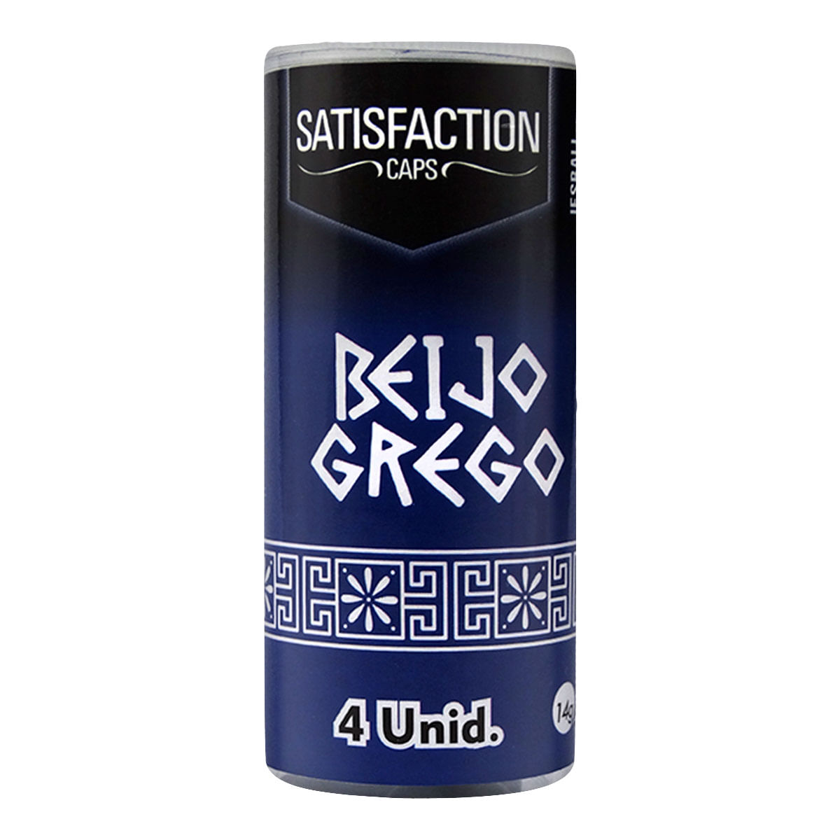 Iesball Beijo Grego Cápsula com Óleo Beijável para Massagem Corporal com 4 unid Satisfaction Caps