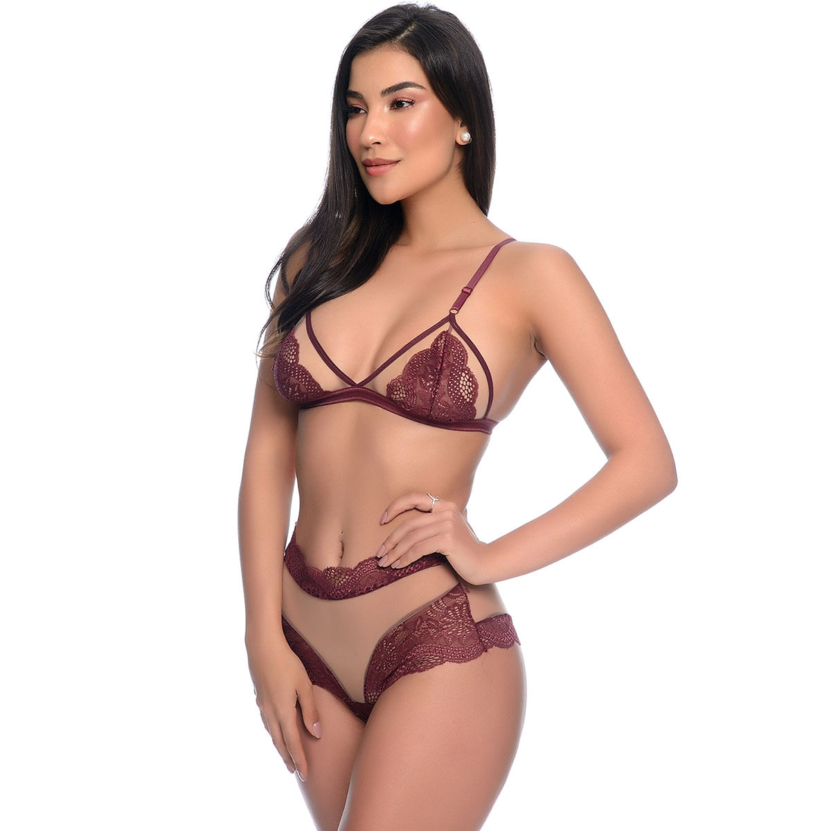 Conjunto Lacradora com Fitas e Tule Patitex