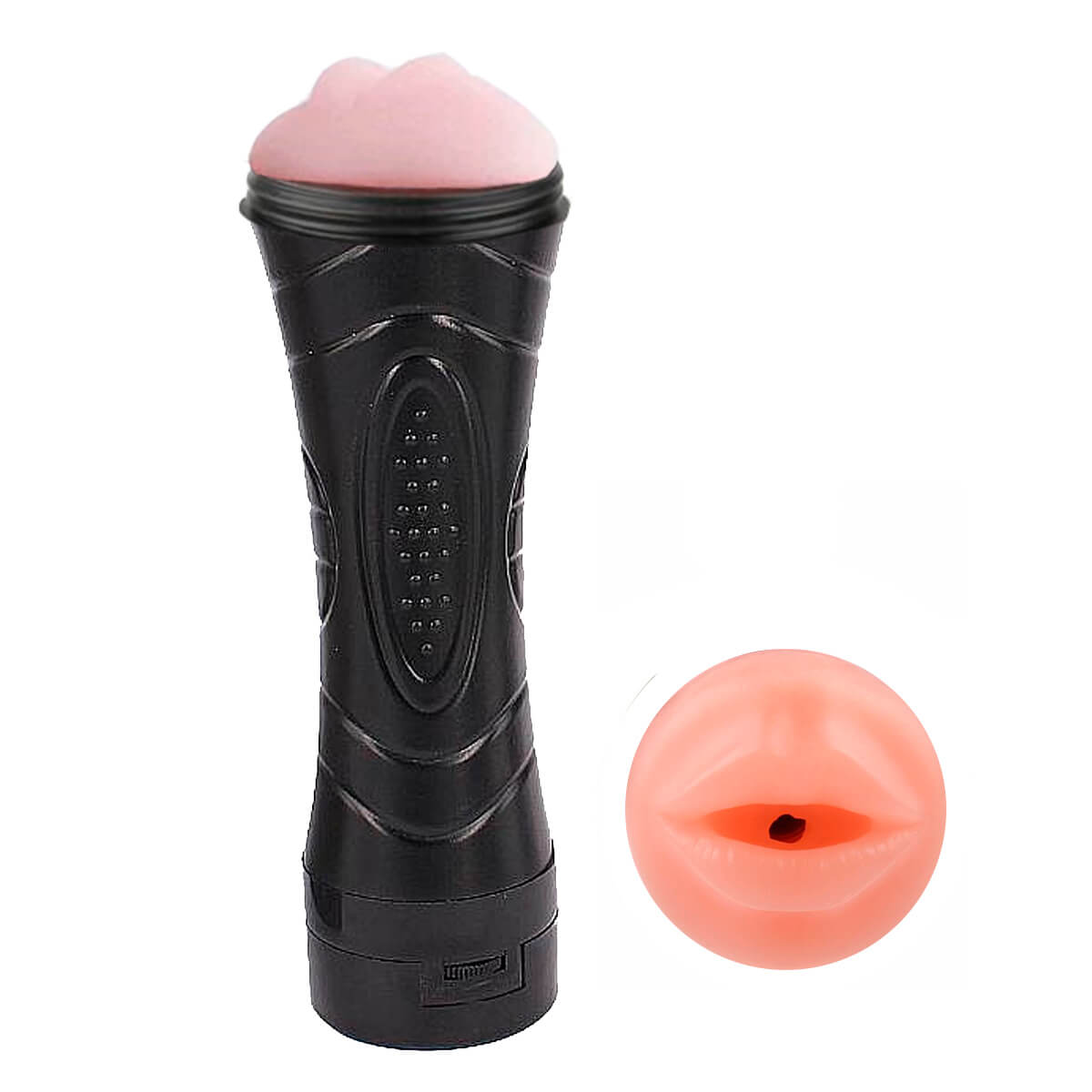 Boca Vibratória Masturbador Masculino com Formato de Boca com Vibro Miss Collection
