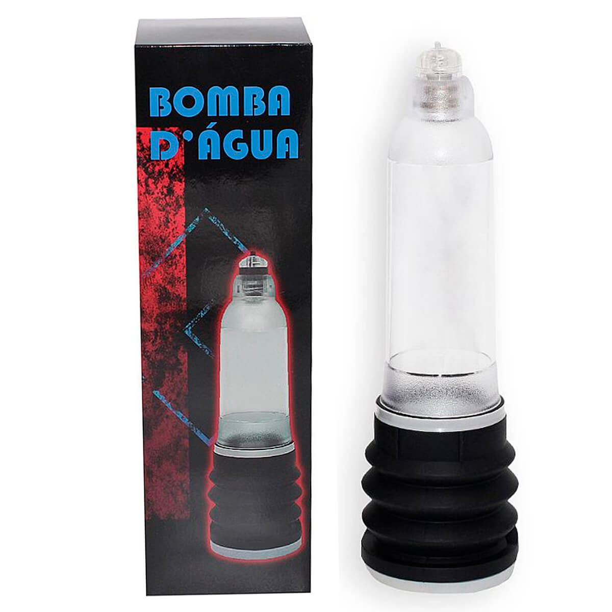 Bomba D'Água Bomba Peniana com Válvula de Pressão 29 cm Sexy Import