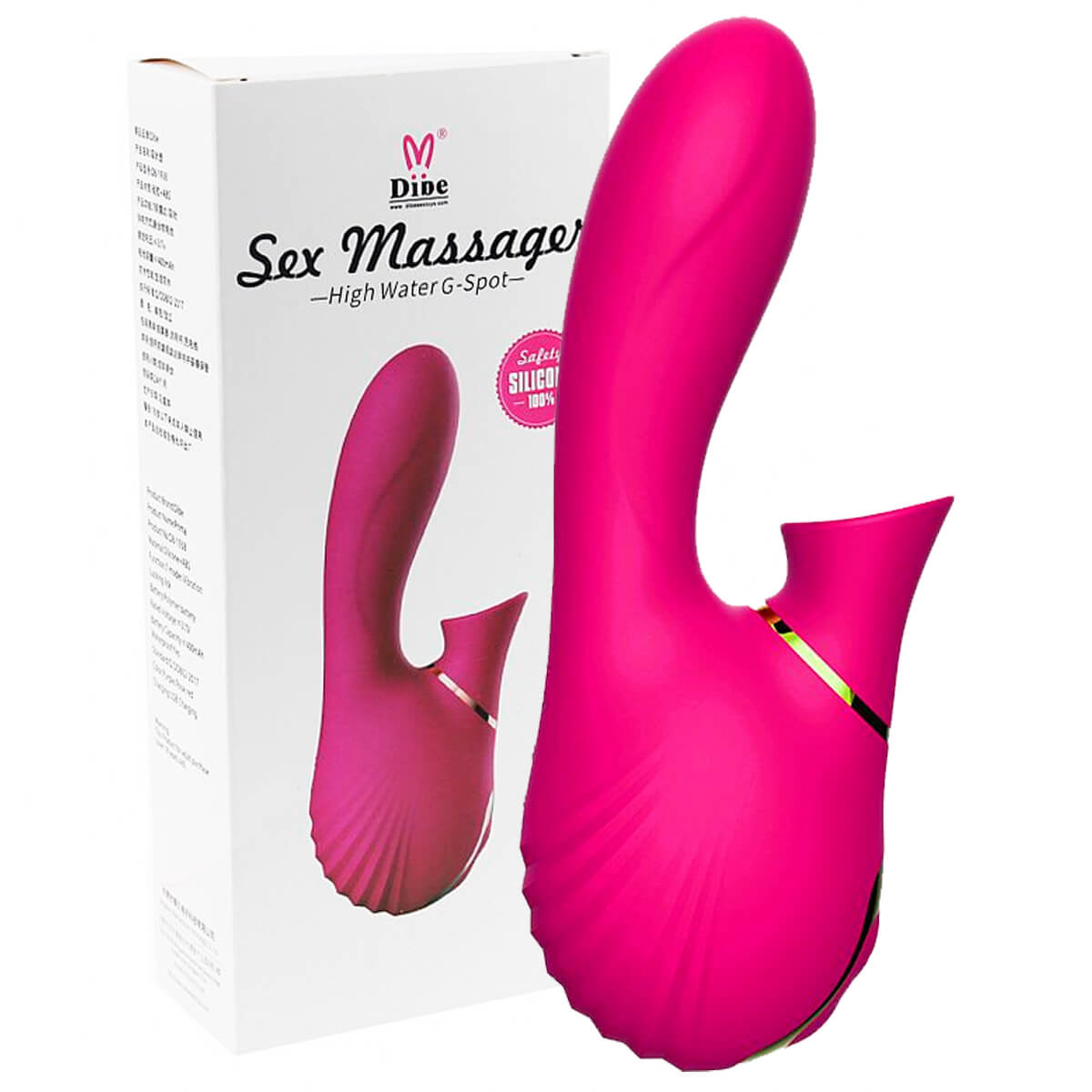 Dibe Prima Sex Massager Massageador de Ponto G com Pulsação Miss Collection