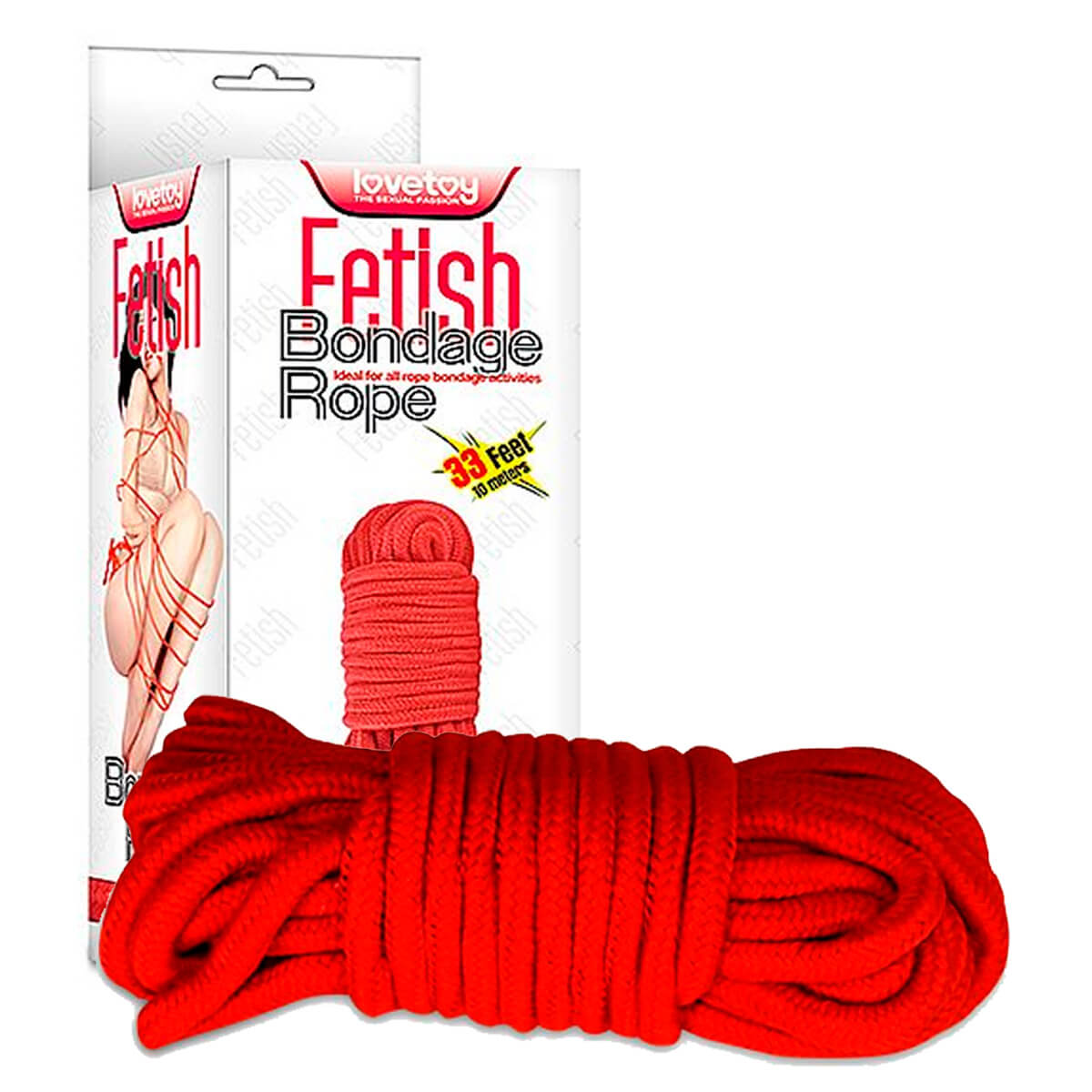Fetish Rope Lovetoy Corda para Bondage 10 m Sexy Import