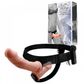 Baile Ultra Passionate Harness Pênis com Cinta para Dupla Penetração Miss Collection