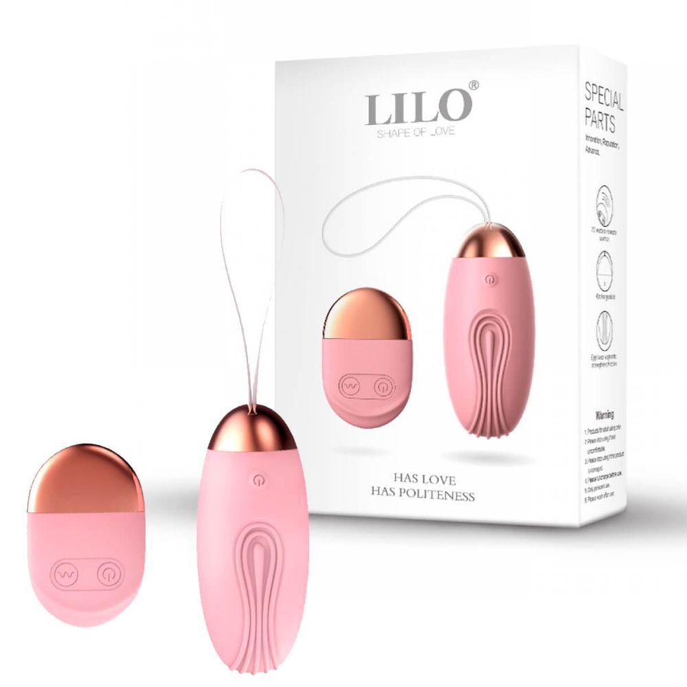 Lilo Shape Of Love Vibrador Bullet Com Controle Remoto Miss Collection Miess