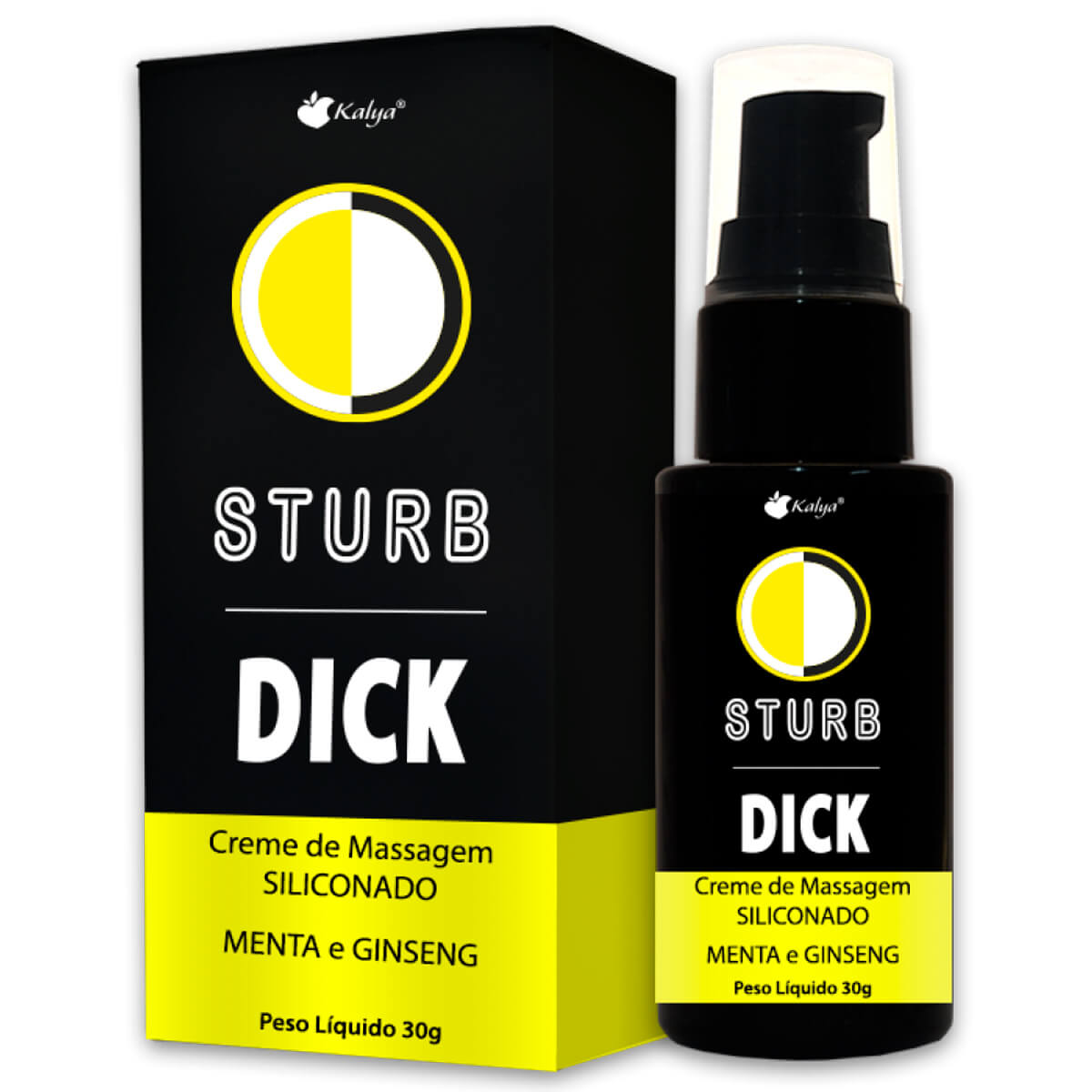 Sturb Dick Creme Siliconado Masculino para Massagem 30g Kalya