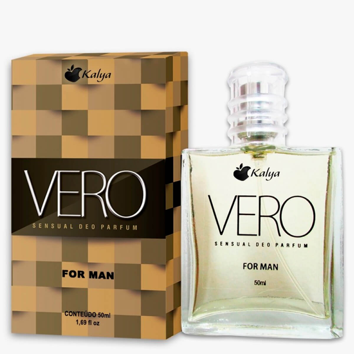 Vero Sensual Deo Parfum for Man Perfume Masculino 50ml Kalya
