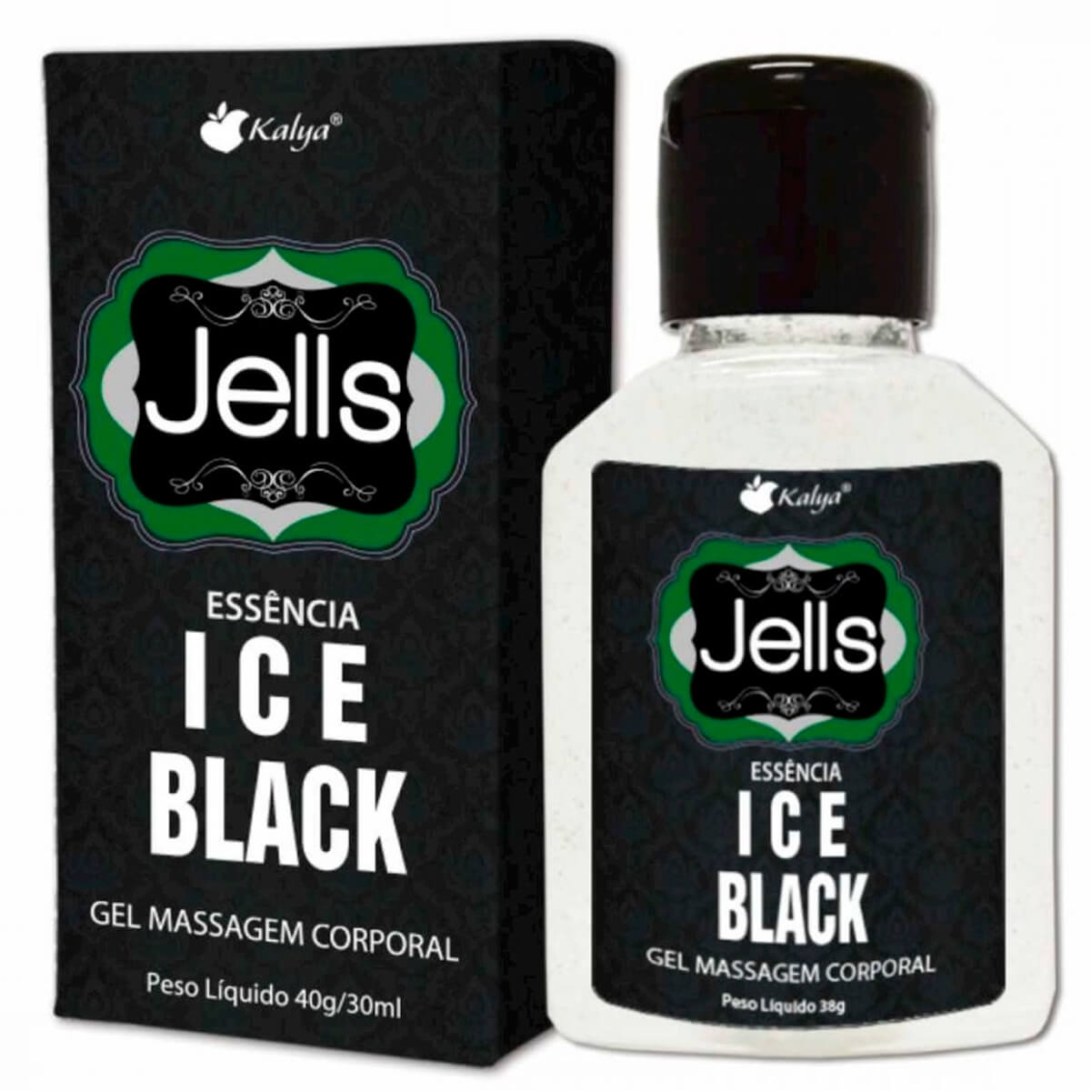 Jells Gel Beijável Ice com Aroma 38g Kalya Jells Gel Beijável Ice com Aroma 38g Kalya