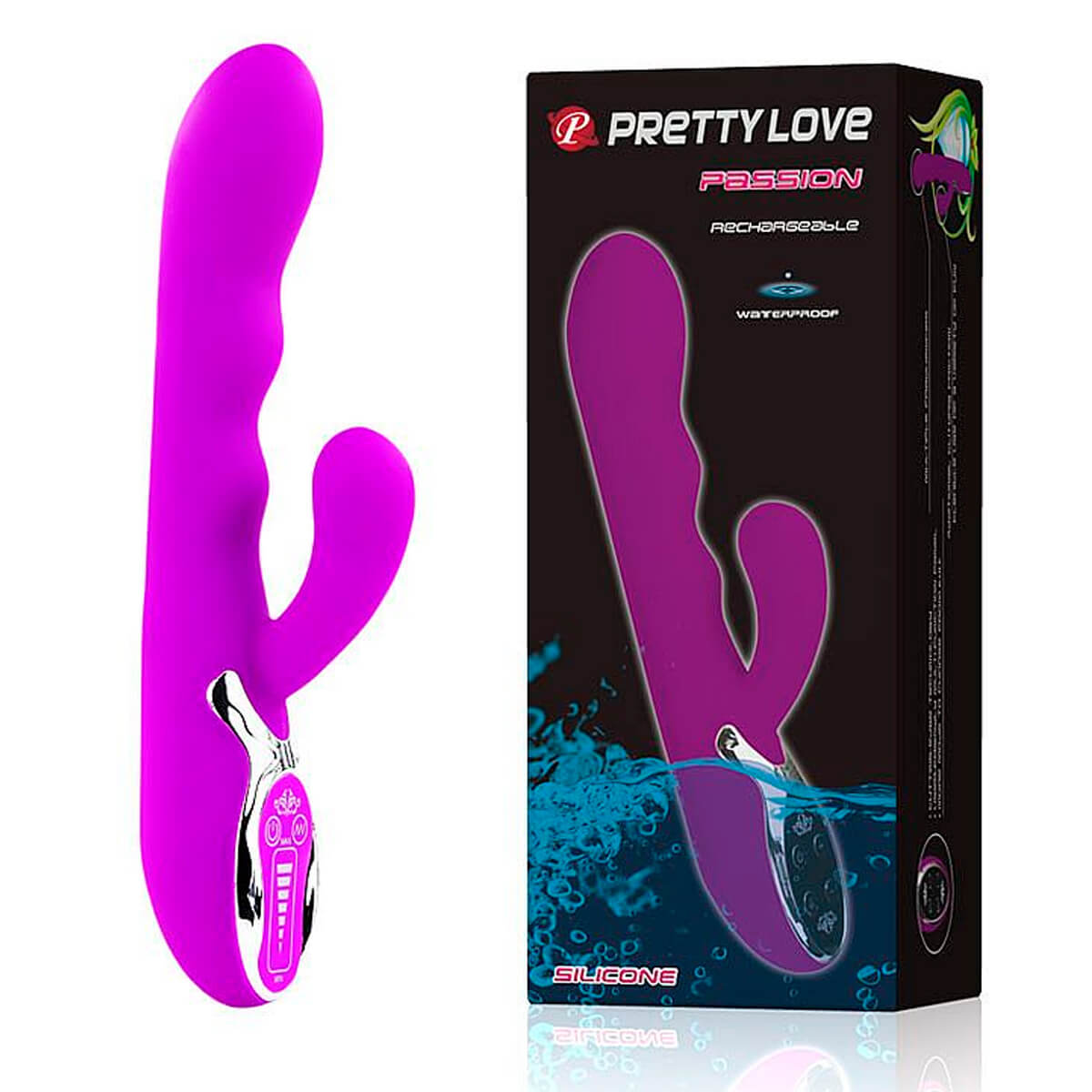 Pretty Love Passion Vibrador para Dupla Estimulação Sexy Import