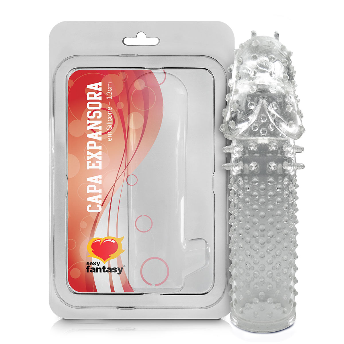 Capa Expansora Incolor 13 cm Sexy Fantasy Capa Expansora Incolor 13 cm Sexy Fantasy