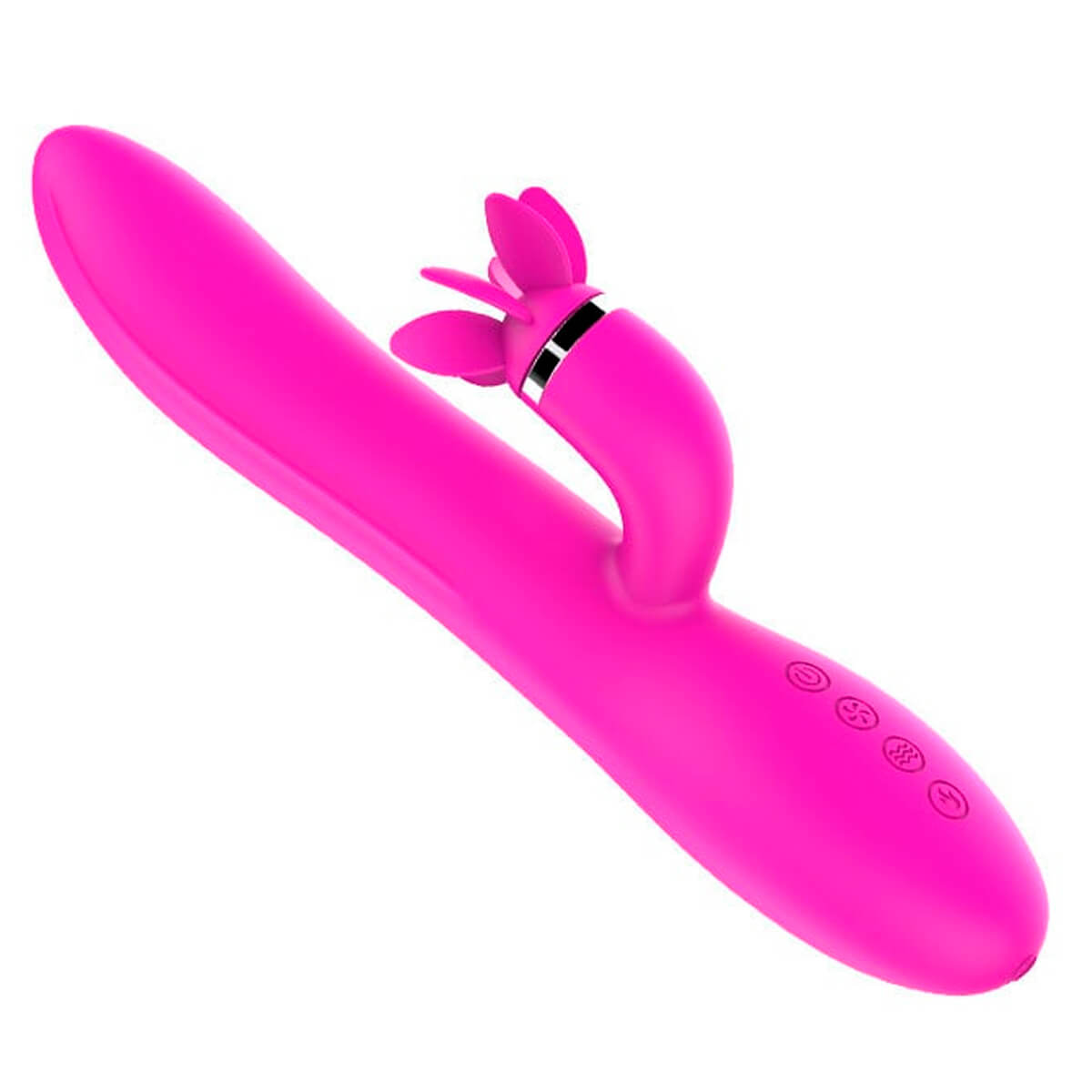 Fogo no Parquinho Vibrador com Estimulador de Clitóris Rotativo com 12 Modos de Vibração Intt Fogo no Parquinho Vibrador com Estimulador de Clitóris Rotativo com 12 Modos de Vibração Intt