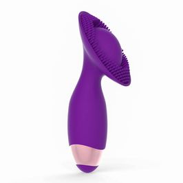 Sexy Funny Items Escova Estimuladora de Clitóris em Silicone Intt