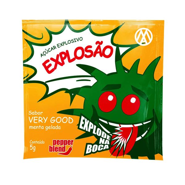 Explosão Bala em Pó Sabor Very Good 5g Pepper Blend