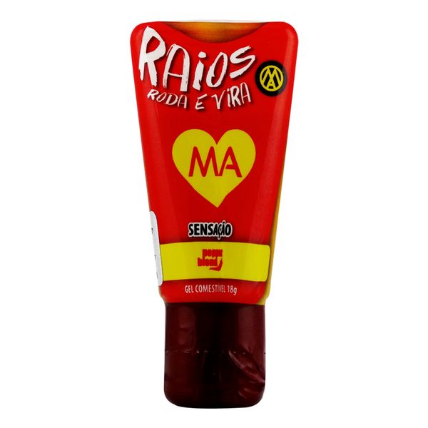 Raios Roda e Vira Gel para Sexo Oral Linha Mamonas Assassinas 18g Pepper Blend