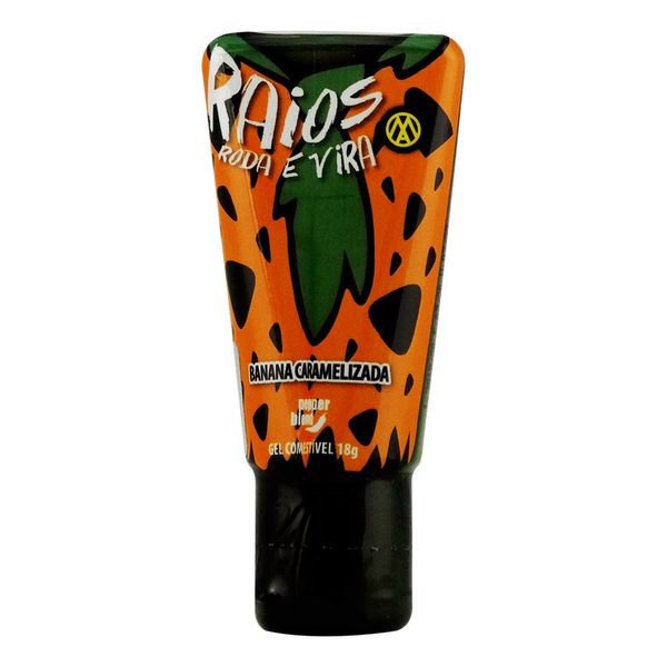 Raios Roda e Vira Gel para Sexo Oral Linha Mamonas Assassinas 18g Pepper Blend