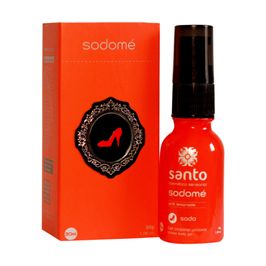 Sodomé Gel Estimulante Anal Unissex Pink Lemonade 30g Linha Sado Santo