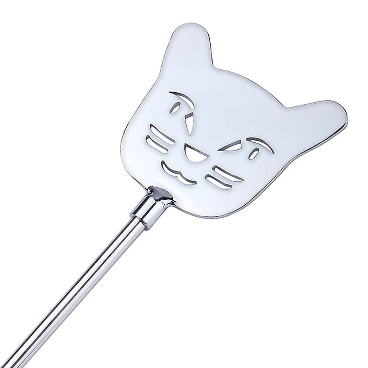 Spanking Paddle Chibata de Luxo em Aço com Formato de Emoji de Gato Miss Collection